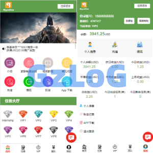 海外多语言电影任务系统/电影投资刷单源码
