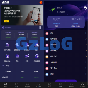新UI多语言微盘外汇系统/时间盘微盘源码