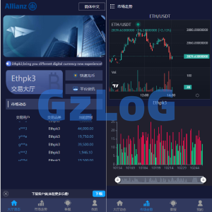 28二开微交易系统/虚拟币跟单系统/多语言USDT充值