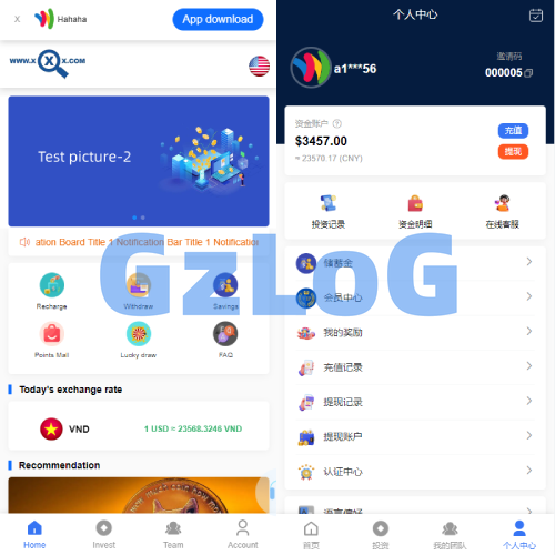 新版多语言海外投资理财系统/影视外汇虚拟币理财投资系统