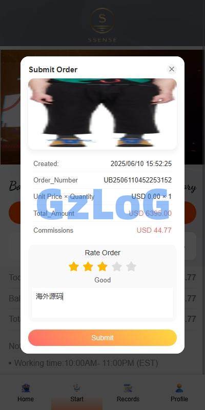 6、海外抢单刷单系统/幸运单/连单卡单/订单重置/订单评价 - GzLoG博客
