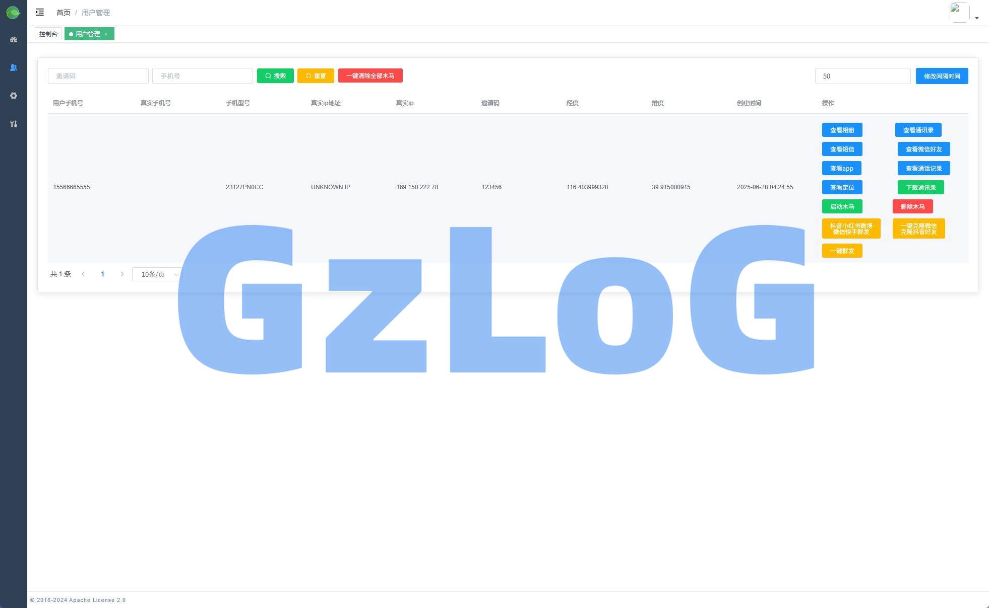 3、新版JAVA通讯录系统/TXL通讯录源码/前端原生 - GzLoG博客