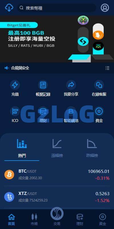 1、海外交易所系统/永续合约交割合约/K线控制/质押理财 - GzLoG博客