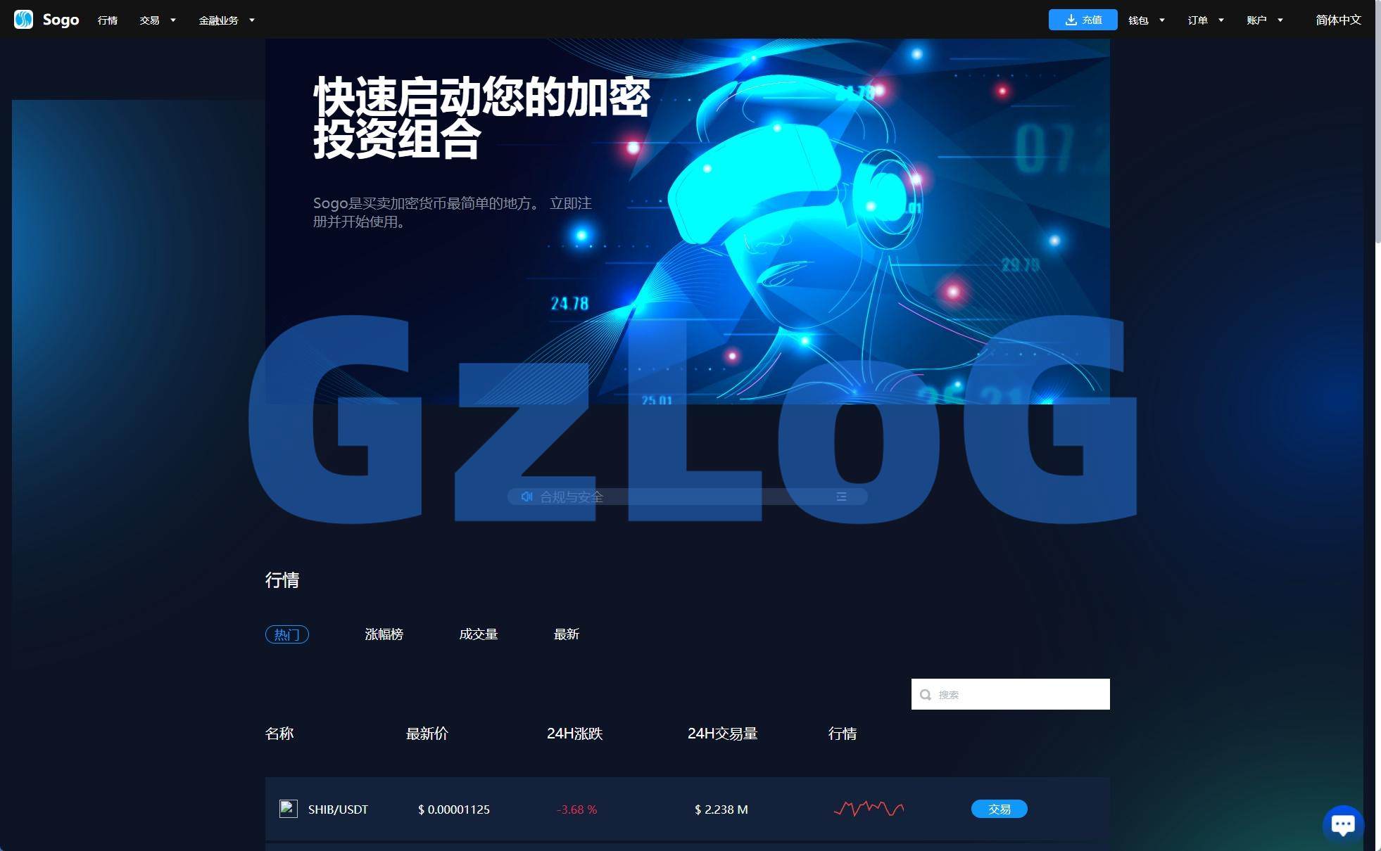 14、海外交易所系统/永续合约交割合约/K线控制/质押理财 - GzLoG博客