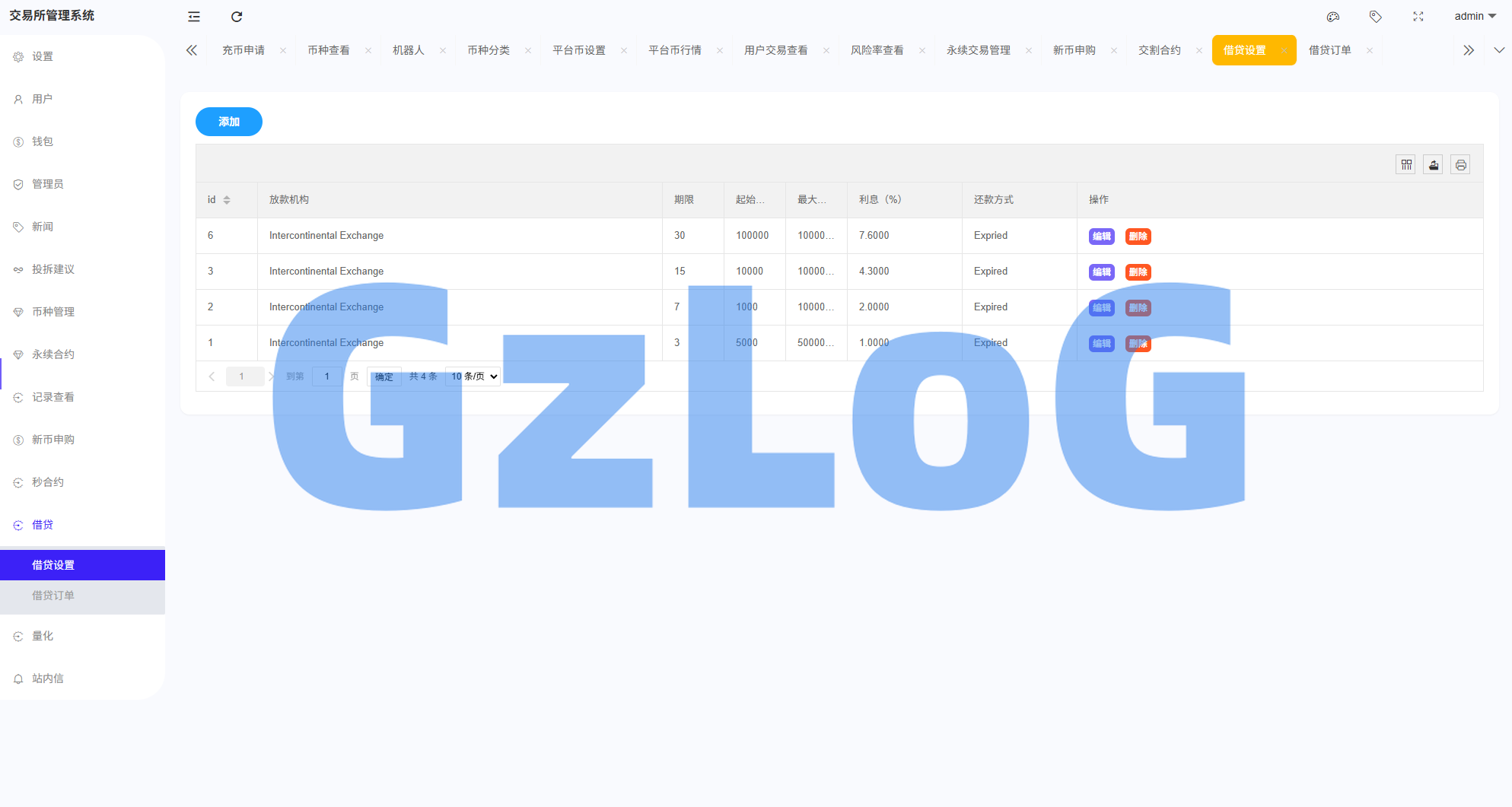多语言综合交易所系统/外汇/期货/虚拟币/量化/申购交易