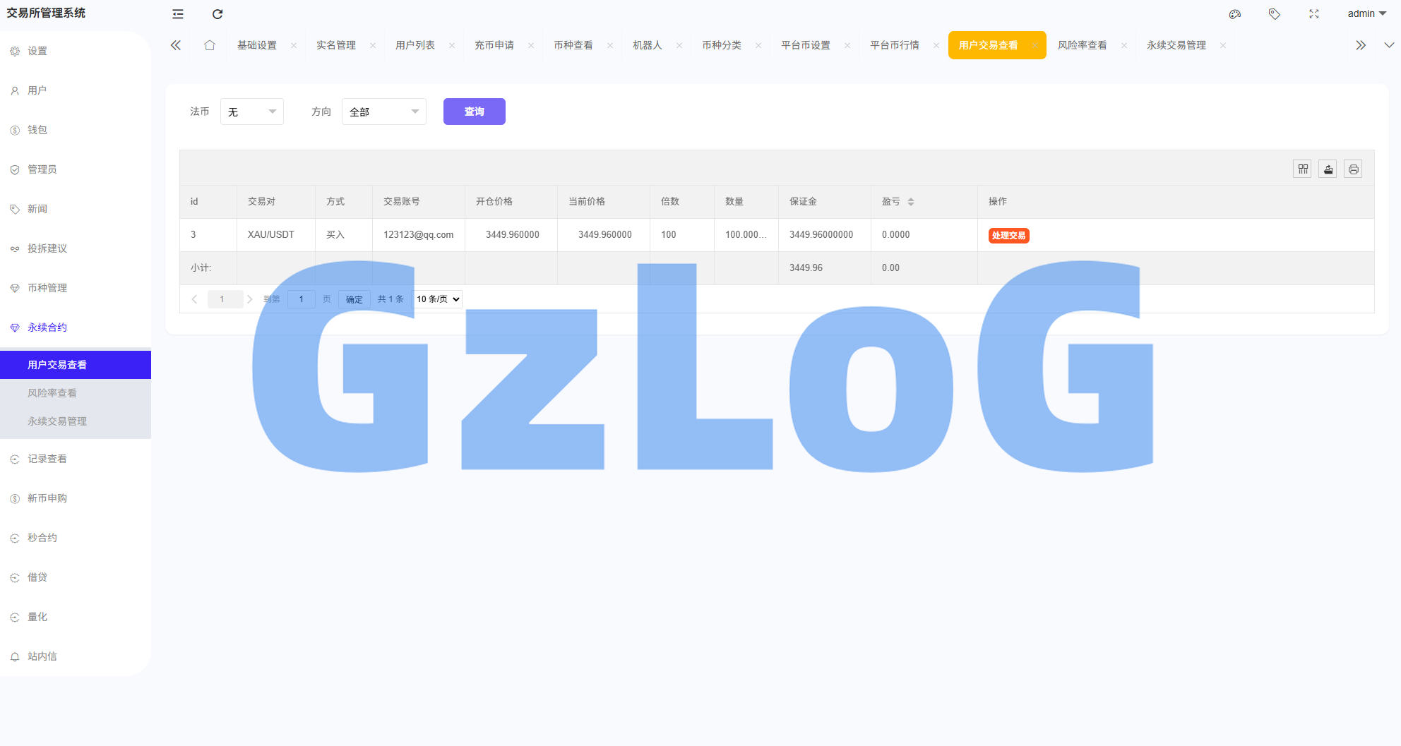 多语言综合交易所系统/外汇/期货/虚拟币/量化/申购交易