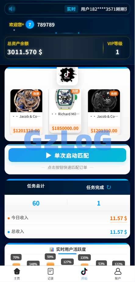 海外tiktok抢单刷单系统/手动派单/爆单卡单