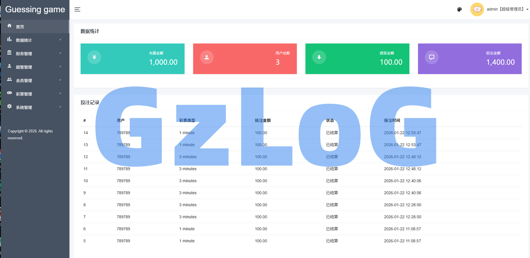 海外虚拟币竞猜投注/区块链竞猜游戏/开奖预设