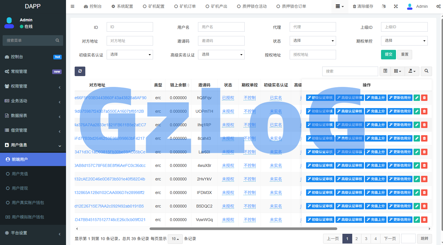 多语言DAPP交易所/虚拟币/股票/外汇/借贷/质押/信用分
