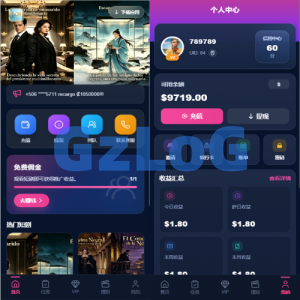 多语言视频任务系统/VIP任务/视频返利/余额宝/前端VUE