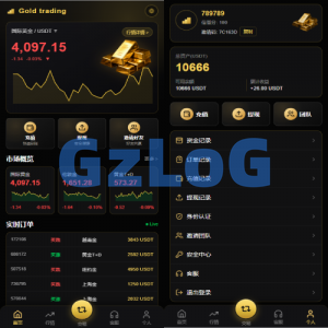 PHP版海外高端黄金交易源码/微盘微交易/黄金投资交易