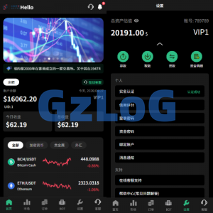 多语言秒合约/虚拟币/贵金属/外汇交易/贷款/投资