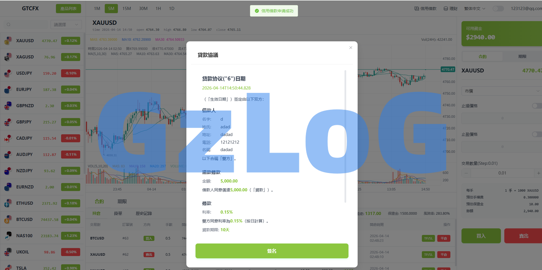 多语言PC/H5版st7交易所/美股/外汇/理财/贷款/K线控制
