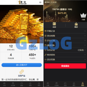 海外黄金秒合约交易/黄金时间盘/黄金微盘投资交易