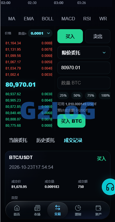 新版海外综合交易所/外汇/商品/合约/秒合约/期权交易